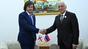 Հանրապետության նախագահը հանդիպել է Վրաստանի վարչապետի հետ