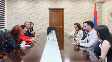 Ժաննա Անդրեասյանն ընդունել է Հայաստանում Միացյալ Թագավորության դեսպանին՝ նրա առաքելության ավարտի կապակցությամբ